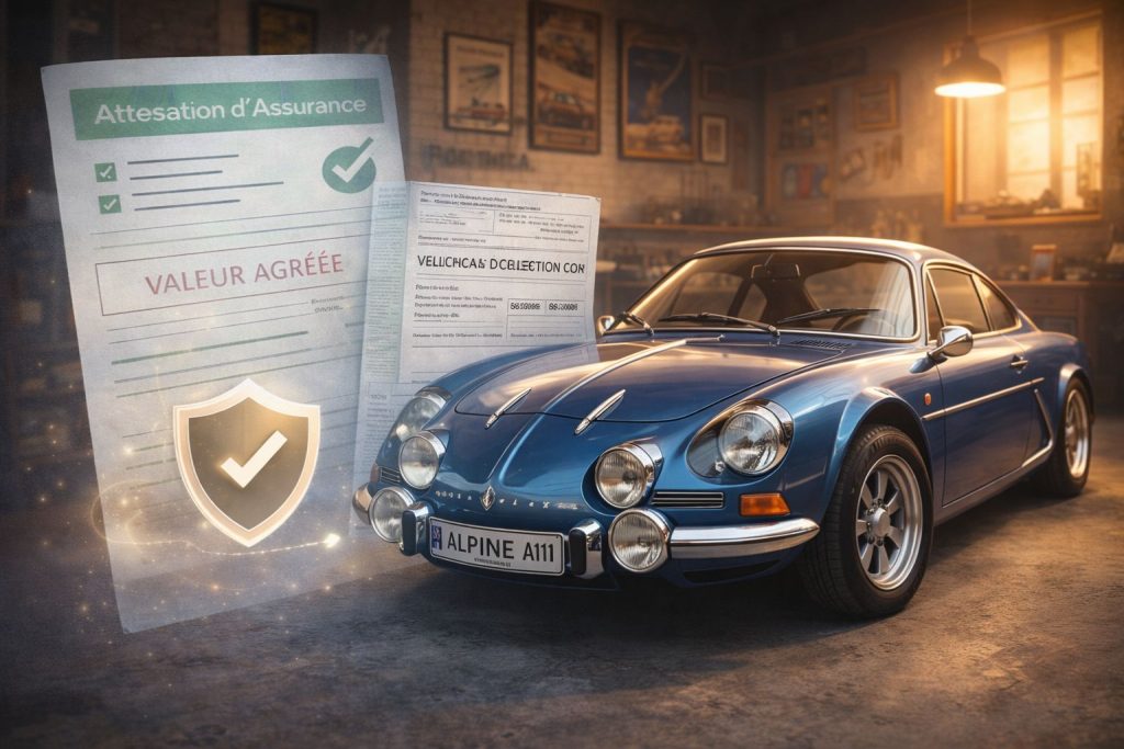 Assurance voiture de collection - Valeur agréée et garanties spéciales pour véhicules anciens